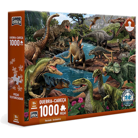 Jogo Da Memória 40 Peças Dinossauros Pais e Filhos