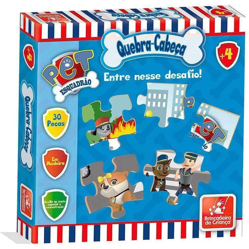 Brinquedo Kit com 02 Jogos Quebra Cabeça Princesas Infantil com 30