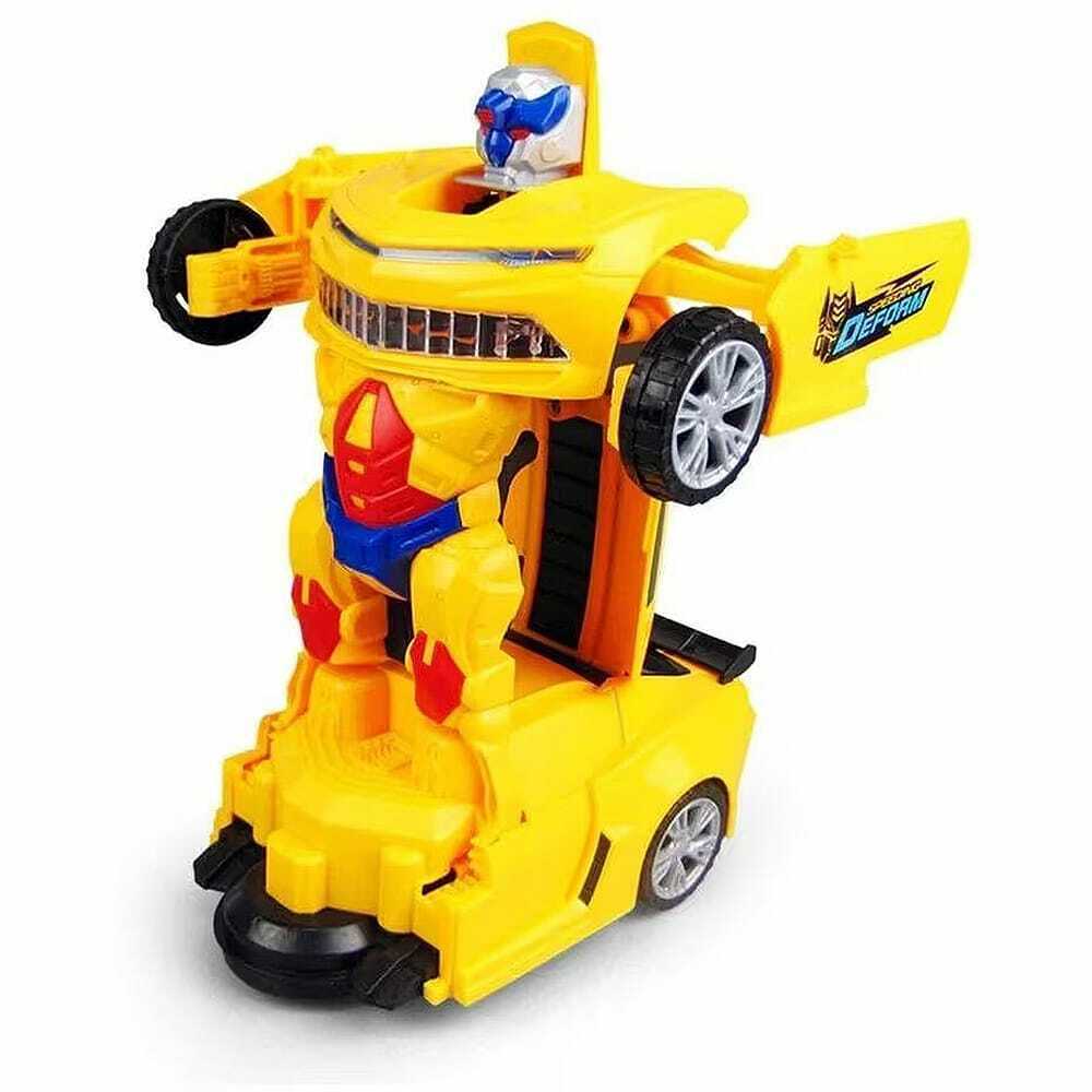 Brinquedo Transformers Amarelo Bumblebee Patrulha Presentes