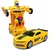 Brinquedo Transformers Amarelo Carro Robô Patrulha Presentes