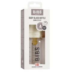 Mamadera BIBS baby Glass 110ML - Ivory - comprar online