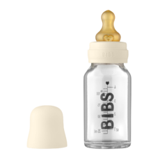 Mamadera BIBS baby Glass 110ML - Ivory