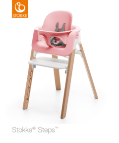Baby Set Stokke Steps Pink - Isatina