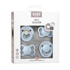 Chupete BIBS TRY-IT COLLECTION-BABY BLUE en internet