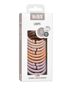 BIBS LOOPS 12 Packs Blush/Peach/Dusky Lilac - comprar online