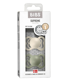 Chupete BIBS Ivory/Sage - comprar online