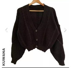 Sweater Cardigan Black