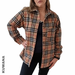 Camisaco de Paño Corto Burberry - comprar online