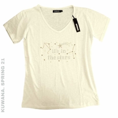 Remera V its tthe stars white PREMIUM