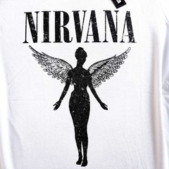 Remera Nirvana White - comprar online