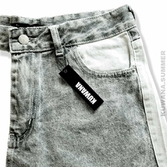 Short Denim Dark Bicolor en internet