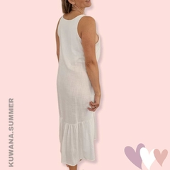 Vestido Lino Ximena White en internet