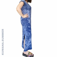 Vestido batick Nevado Blue - comprar online