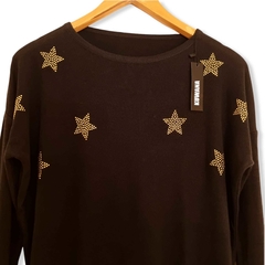 Sweater Hilo Stars Black - comprar online
