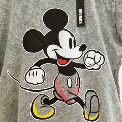 Remera Mickey New Black Soft grey - comprar online