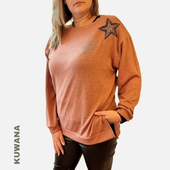 Sweater Oversize Emma Twin Chocolate
