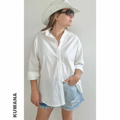 Camisa Oversized LXL White - tienda online