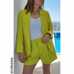 SET Sastrero Lime (blazer + Short) - comprar online