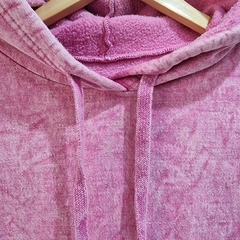 Buzo Oversized XL FRIZA Wash ROSE - tienda online