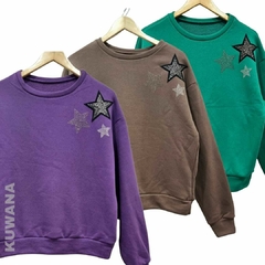 Buzo Overfit STARS (M/L) Green - tienda online