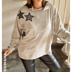 Buzo Hoodie XL OVERSIZE STARS - comprar online