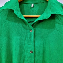 Camisa Overzid LINO LXL BENNETON - comprar online