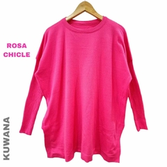 MAXI Sweater BREMER Largo ROSA CHICLE (XL/XXL)
