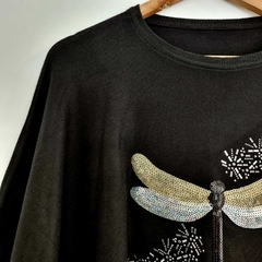 Maxi Sweater Oversized BREMER Black Libelula XL/XXL en internet