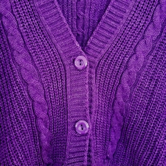 Sweater Cardigan Cambridge VIOLET - comprar online