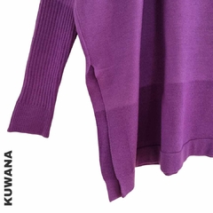 Maxi sweater Over XL Violeta Libelula - comprar online