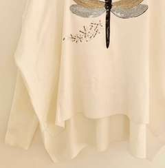 Maxi sweater Over XL Cream Libelula - comprar online