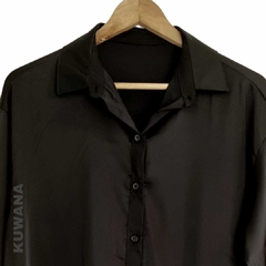 Camisa SILK seda Black L/XL en internet