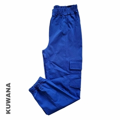 Pantalòn cargo elastizado Blue (38 al 50)