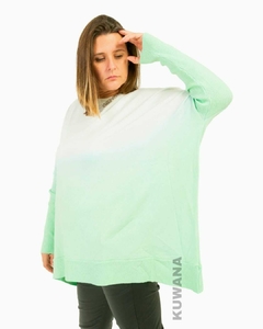 Maxi Sweater Oversized BREMER BATICK Aqua XL/XXL - comprar online