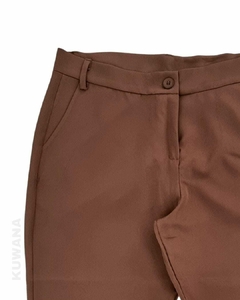 Pantalòn Natacha elastizado Choco (38 al 50) - comprar online
