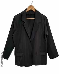 Blazer Sastrero VALVINA AMPLIO BLACK (XL al XXL)