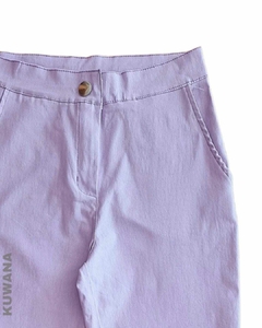 Pantalòn Natacha elastizado LILA (38 al 50) - comprar online