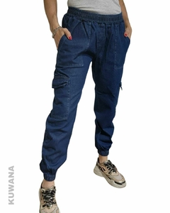 Jogger CARGO Denim Deep (38 al 48)