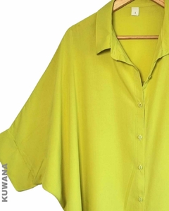 Maxi Camisa XXL LIME TREND - comprar online