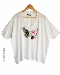 Remerón V Manga 3/4 OVERSIZE (XXL) BUTERFLY en internet