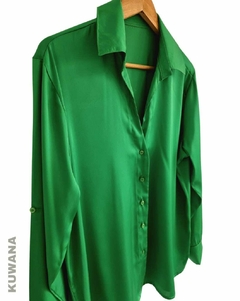 Camisa SILK seda GREEN L/XL - comprar online