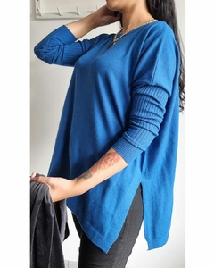 MAXI Sweater BREMER BLUE Largo (XL/XXL)