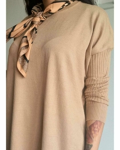 MAXI Sweater BREMER SAND Largo (XL/XXL) - comprar online