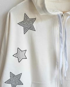 Campera Stars WHITE FRIZA (XL) - comprar online