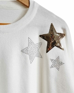 Sweater BREMER WHITE STARS - Kuwana Mayorista