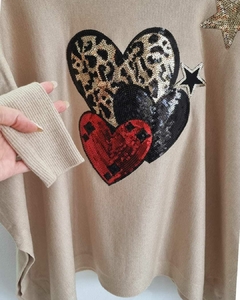 MAXI Sweater BREMER LOVE PRINT (XL/XXL) - comprar online
