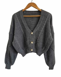 Sweater Cardigan Grey