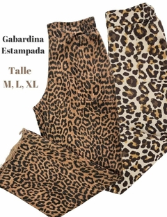 Pantalon WIDE RECTO GABARDINA RIGIDA STHEFY ( TALLE M al XL) - comprar online