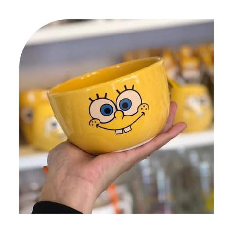 BOWLS DE CEREALES DISEÑO BOB ESPONJA