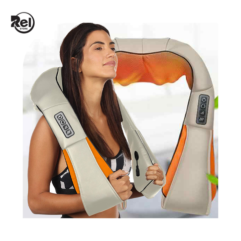 MASAJEADOR CERVICAL LUMBAR CON CALOR Rel Store